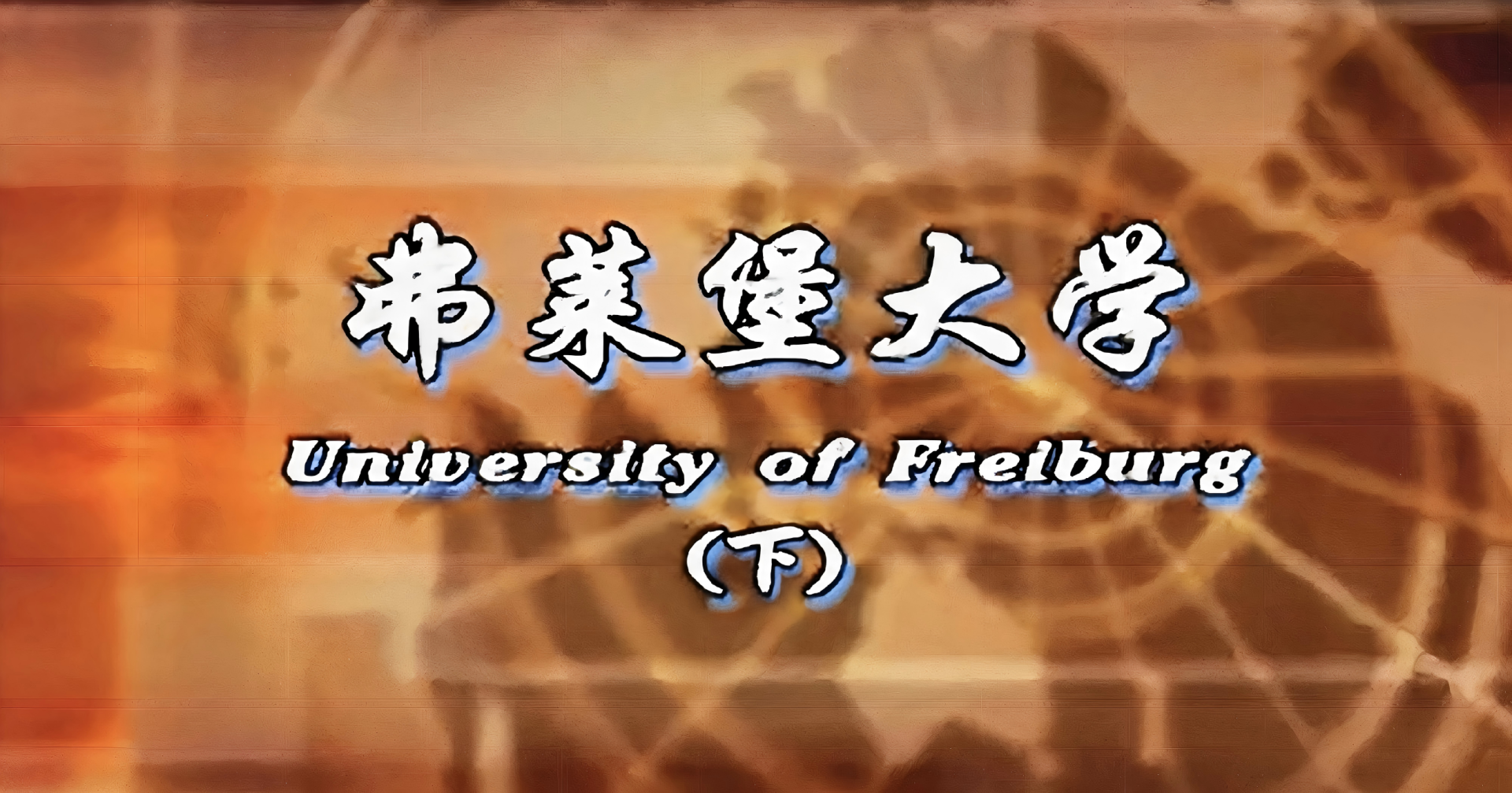 视频《弗莱堡大学（下）》-央视专题节目“世界著名大学”